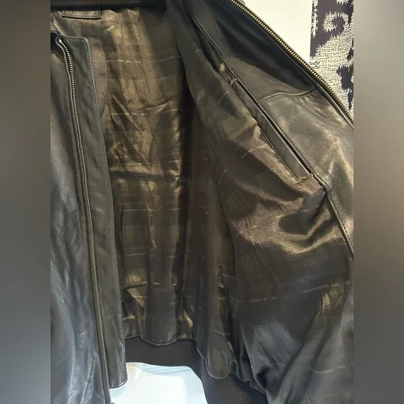 Robert Comstock Light Weight Leather Jacket XXL Men’s - Picture 10 of 15